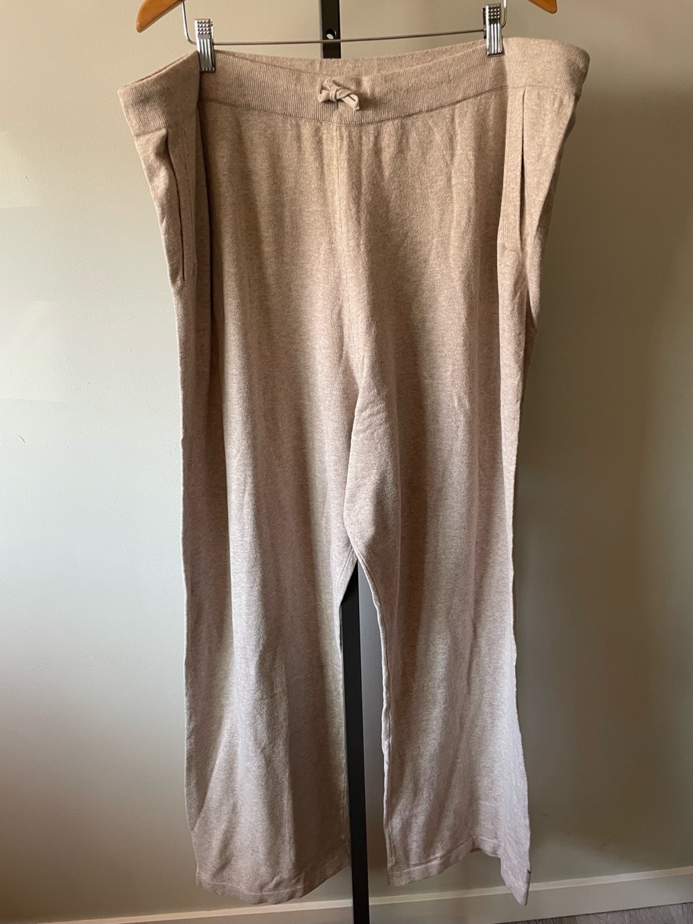 GAP Cashsoft Knit Wide Leg Sweater Pant Lounge Plus Size XXLT XXL Tall